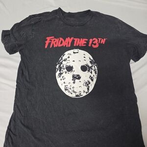 Friday the 13th Black Graphic Tee